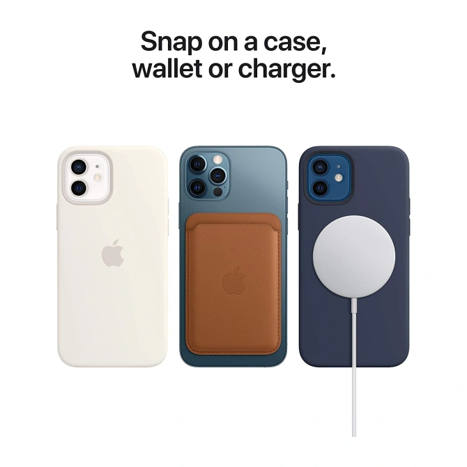 Silicone Backcover MagSafe Apple iPhone 13 - Blue