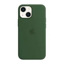 Silicone Backcover MagSafe Apple iPhone 13 Mini - Groen