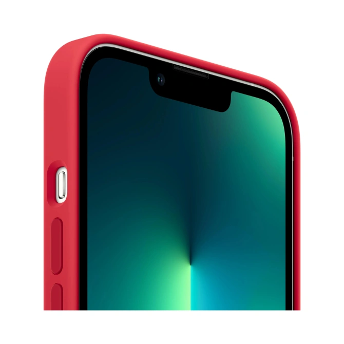 Silicone Backcover MagSafe Apple iPhone 13 Pro Max - (Product) Red