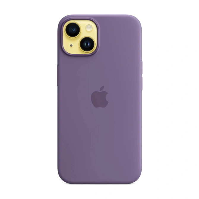 Silicone Backcover MagSafe Apple iPhone 14 - Iris Purple