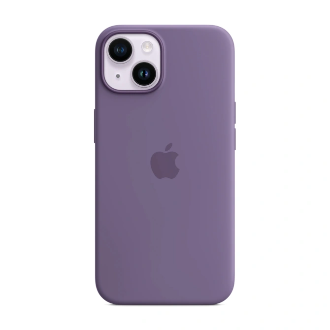 Silicone Backcover MagSafe Apple iPhone 14 - Iris Purple