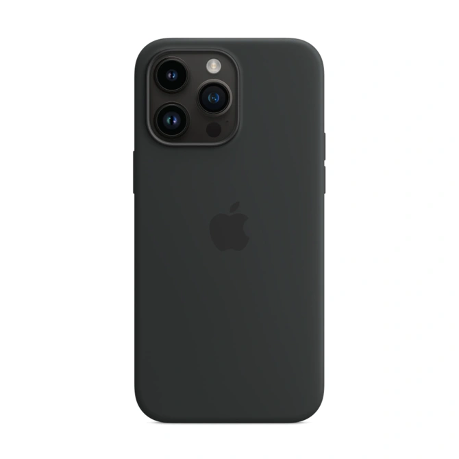 Silicone Backcover MagSafe Apple iPhone 14 Pro Max - Midnight
