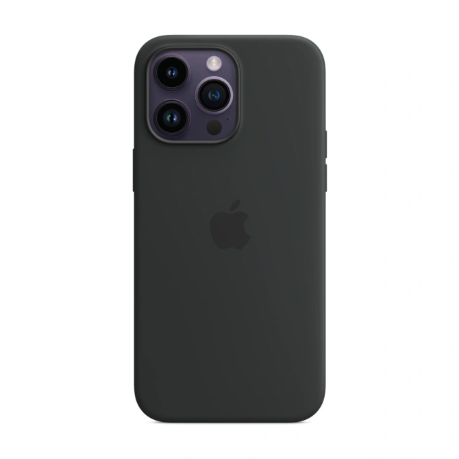 Silicone Backcover MagSafe Apple iPhone 14 Pro Max - Midnight