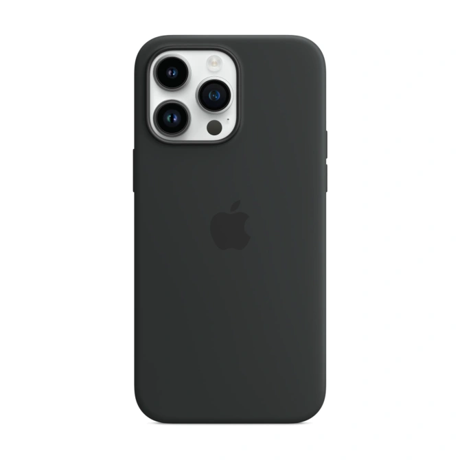 Silicone Backcover MagSafe Apple iPhone 14 Pro Max - Midnight