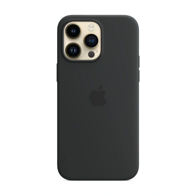 Silicone Backcover MagSafe Apple iPhone 14 Pro Max - Midnight