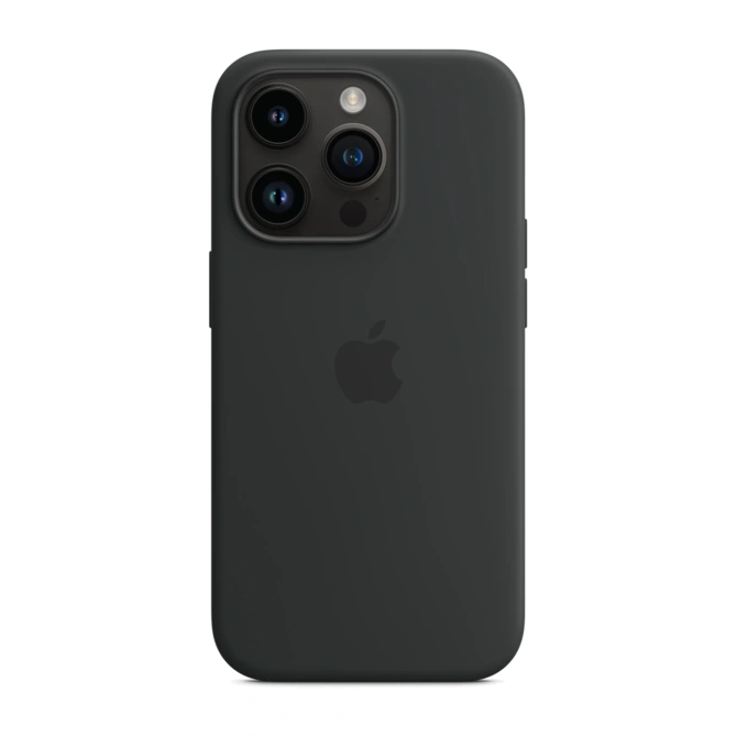 Silicone Backcover MagSafe Apple iPhone 14 Pro - Midnight
