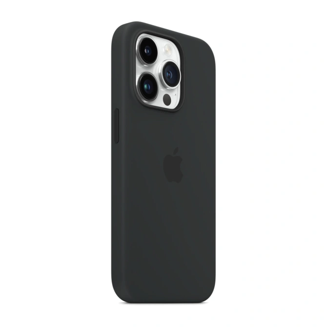 Silicone Backcover MagSafe Apple iPhone 14 Pro - Midnight