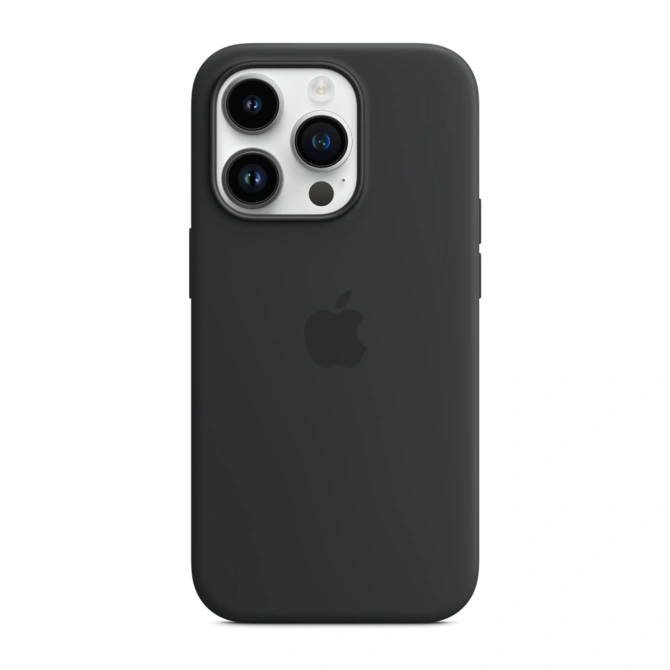Silicone Backcover MagSafe Apple iPhone 14 Pro - Midnight