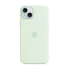 Silicone Backcover MagSafe Apple iPhone 15 Plus - Soft Mint