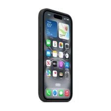Silicone Backcover MagSafe Apple iPhone 16 Plus - Black