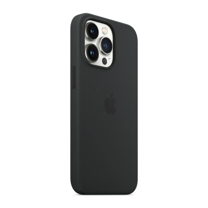 Silicone Backcover MagSafe voor de Apple iPhone 13 Pro - Midnight