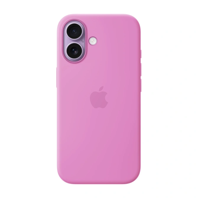 Siliconenhoesje met MagSafe Apple iPhone 17 - Electric Lavender