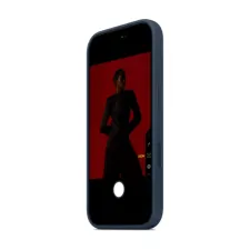 Siliconenhoesje met MagSafe Apple iPhone 17 Pro Max - Midnight