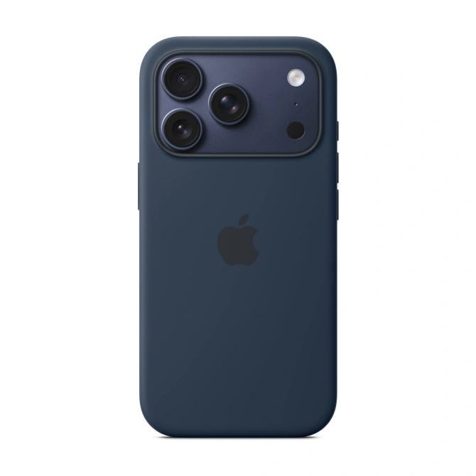 Siliconenhoesje met MagSafe Apple iPhone 17 Pro - Midnight
