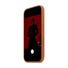 Siliconenhoesje met MagSafe Apple iPhone 17 Pro - Terracotta