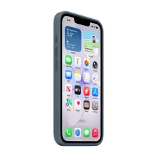 Siliconenhoesje met MagSafe Apple iPhone 17e - Anchor Blue