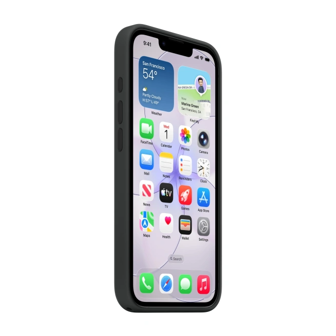 Siliconenhoesje met MagSafe Apple iPhone 17e - Black
