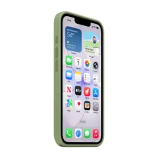 Siliconenhoesje met MagSafe Apple iPhone 17e - Light Moss