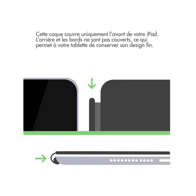 Smart Cover Apple iPad 9 (2021) 10.2 / iPad 8 (2020) 10.2 / iPad 7 (2019) 10.2 / Air 3 (2019) / Pro 10.5 (2017) - Dark Grey