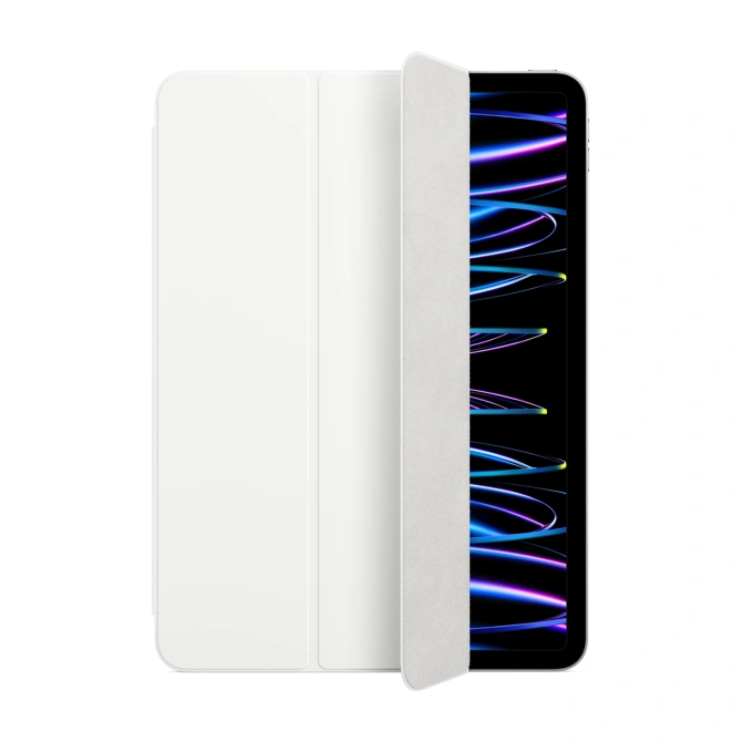 Smart Folio Apple iPad Air 11 inch (2026) M4 / (2025) M3 / (2024) M2 / iPad Pro 11 (2020/2021/2022) / Air 5 (2022) / Air 4 (2020) - Wit