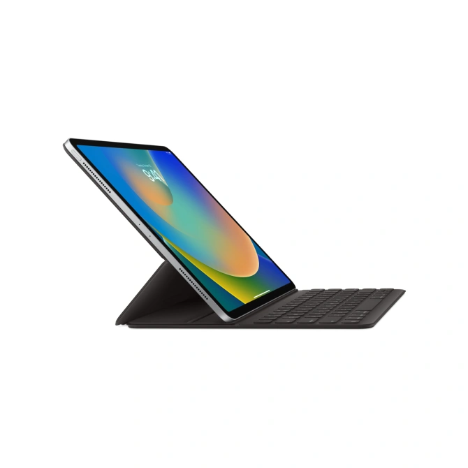 Smart Folio Keyboard Apple iPad Air 13 inch (2026) M4 / (2025) M3 / (2024) M2 / iPad Pro 12.9 (2018/2020/2021/2022) - QWERTY / INT - Zwart