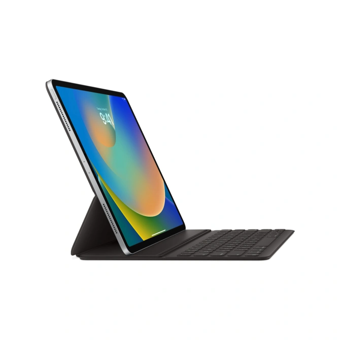 Smart Folio Keyboard Apple iPad Air 13 inch (2026) M4 / (2025) M3 / (2024) M2 / iPad Pro 12.9 (2018/2020/2021/2022) - QWERTY / INT - Zwart