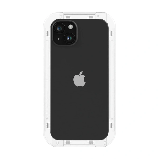 Spigen EZ Fit Glas.tR met Applicator - 1 pack Apple iPhone 15