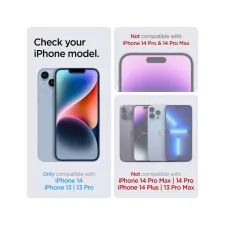 Spigen EZ Fit Glas.tR met Applicator - 1 pack Apple iPhone 17e / 16e / 14 / 13 / 13 Pro