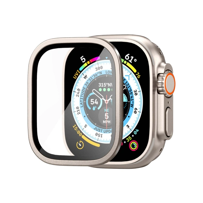 Spigen Glas.tR Slim Pro Screen Protector Apple Watch Ultra 1 / 2 - 49 mm - Titanium