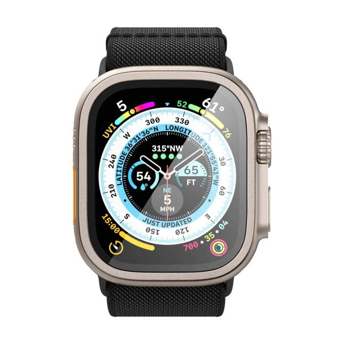 Spigen Glas.tR Slim Pro Screen Protector Apple Watch Ultra 1 / 2 - 49 mm - Titanium