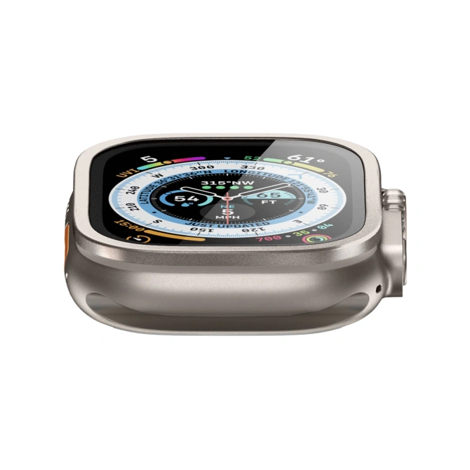 Spigen Glas.tR Slim Pro Screen Protector Apple Watch Ultra 1 / 2 - 49 mm - Titanium
