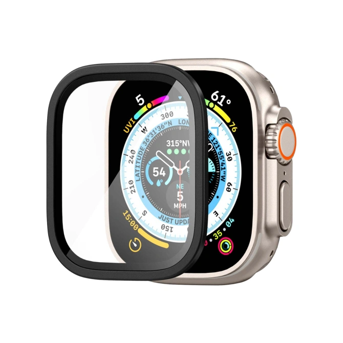 Spigen Glas.tR Slim Pro Screen Protector Apple Watch Ultra 1 / 2 - 49 mm - Zwart