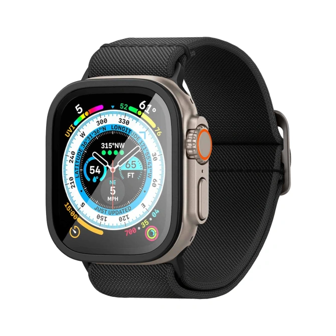 Spigen Glas.tR Slim Pro Screen Protector Apple Watch Ultra 1 / 2 - 49 mm - Zwart