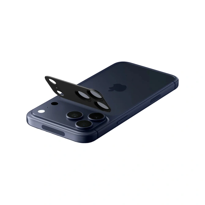 Spigen GLAStR EZ Fit Optik Camera Protector Apple iPhone 17 Pro - Black