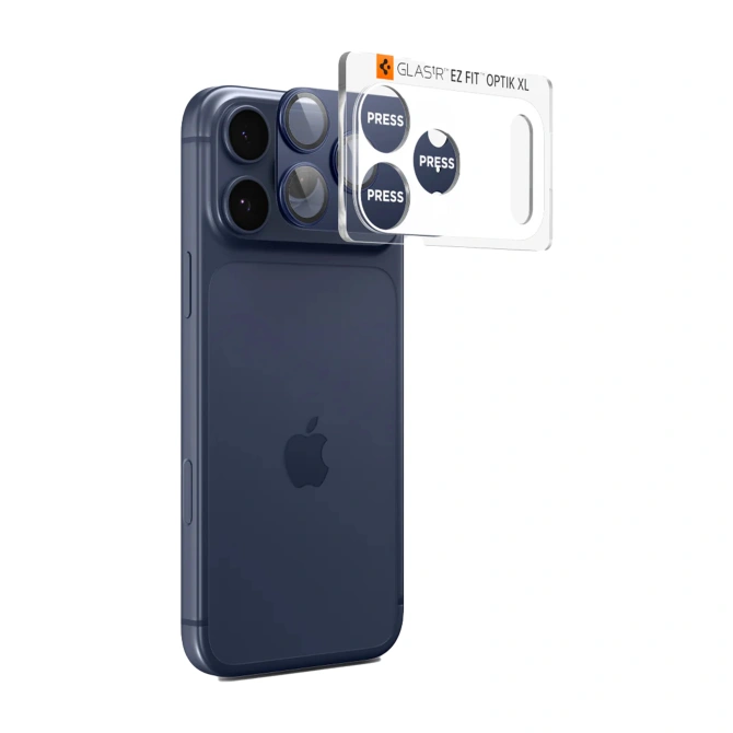 Spigen GLAStR EZ Fit Optik Camera Protector Apple iPhone 17 Pro Max - Blue