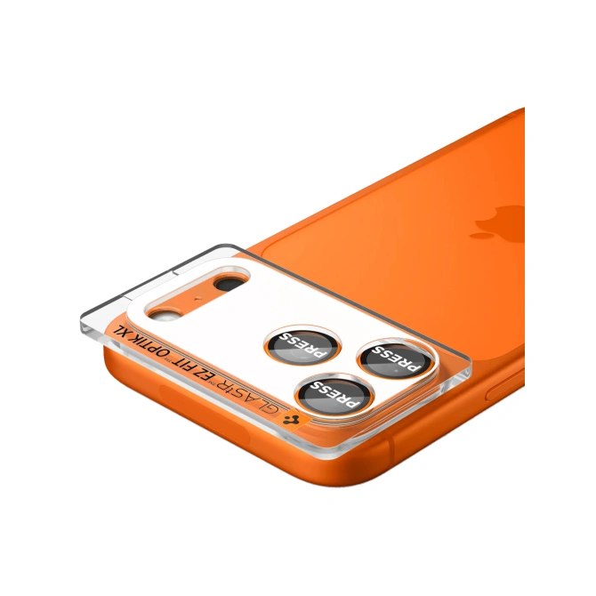 Spigen GLAStR EZ Fit Optik Camera Protector Apple iPhone 17 Pro Max - Orange