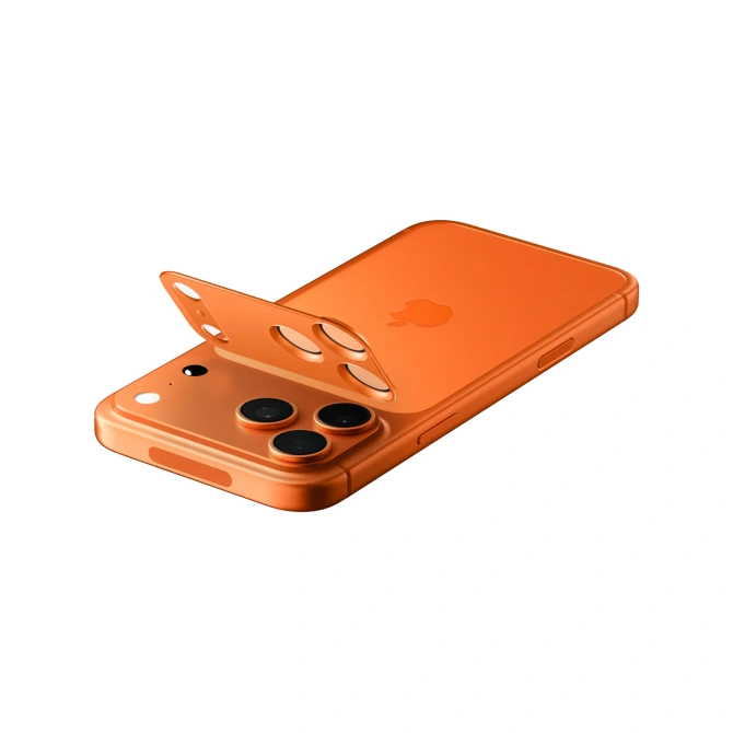 Spigen GLAStR EZ Fit Optik Camera Protector Apple iPhone 17 Pro - Orange