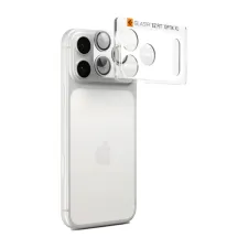 Spigen GLAStR EZ Fit Optik Camera Protector Apple iPhone 17 Pro - Silver