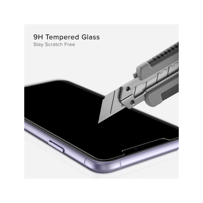 Spigen GLAStR EZ Fit Screenprotector 2 Pack + Applicator Apple iPhone 11