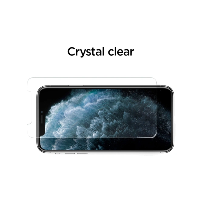 Spigen GLAStR EZ Fit Screenprotector 2 Pack + Applicator Apple iPhone 11 Pro / Xs / X