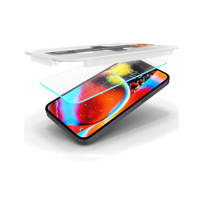 Spigen GLAStR EZ Fit Screenprotector 2 Pack + Applicator Apple iPhone 13 Mini