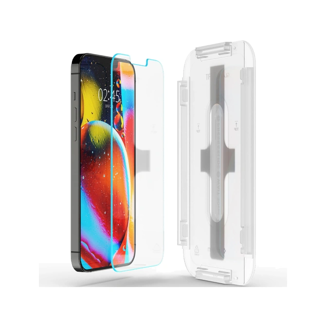 Spigen GLAStR EZ Fit Screenprotector 2 Pack + Applicator Apple iPhone 13 Pro Max