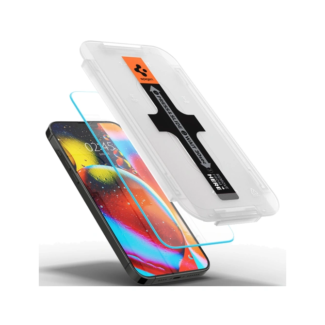 Spigen GLAStR EZ Fit Screenprotector 2 Pack + Applicator Apple iPhone 13 Pro Max