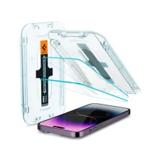 Spigen GLAStR EZ Fit Screenprotector 2 Pack + Applicator Apple iPhone 14 Pro Max