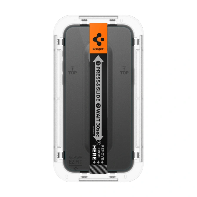 Spigen GLAStR EZ Fit Screenprotector 2 Pack + Applicator Apple iPhone 15 Pro Max