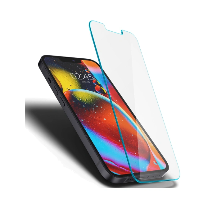 Spigen GLAStR EZ Fit Screenprotector 2 Pack + Applicator Apple iPhone 17e / 16e / 14 / 13 / 13 Pro