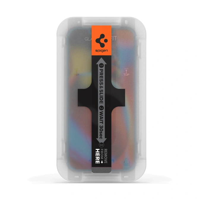 Spigen GLAStR EZ Fit Screenprotector 2 Pack + Applicator Apple iPhone 17e / 16e / 14 / 13 / 13 Pro