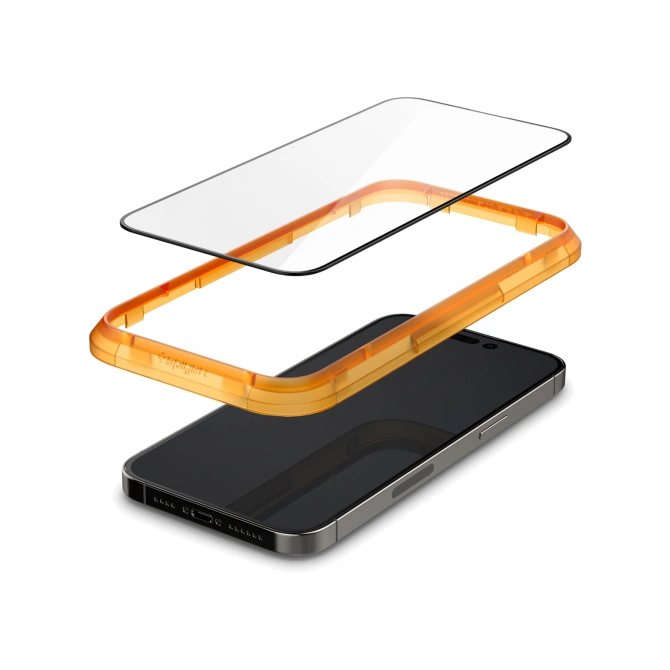 Spigen GLAStR EZ Fit Screenprotector + Applicator Apple iPhone 14 Pro Max