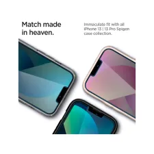 Spigen GLAStR Privacy EZ Fit Screenprotector + Applicator - 2-pack Apple iPhone 13 / 13 Pro