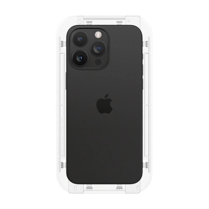 Spigen GLAStR Privacy EZ Fit Screenprotector + Applicator - 2-pack Apple iPhone 15 Pro Max